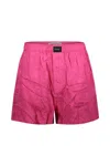 Balenciaga Pyjama Shorts In Pink