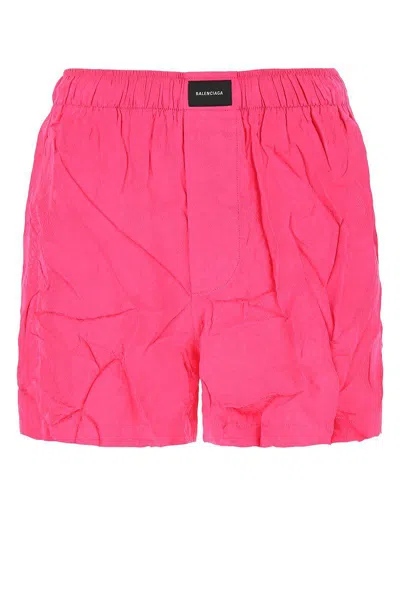 Balenciaga Pyjama Shorts Clothing In Multicolor