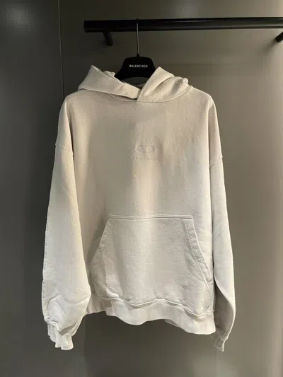 Balenciaga Qixi 25 Hoodie Medium Fit In Neutral