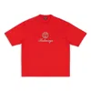 Balenciaga Qixi Crest T-shirt Medium Fit 'red'