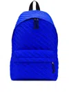 Balenciaga Quilted Backpack In Blue
