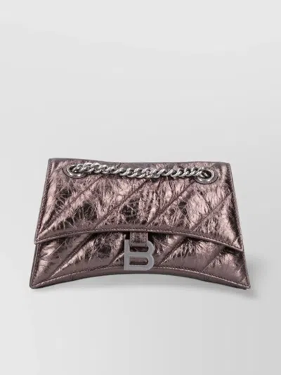 Balenciaga Quilted Chain Strap Shoulder Bag