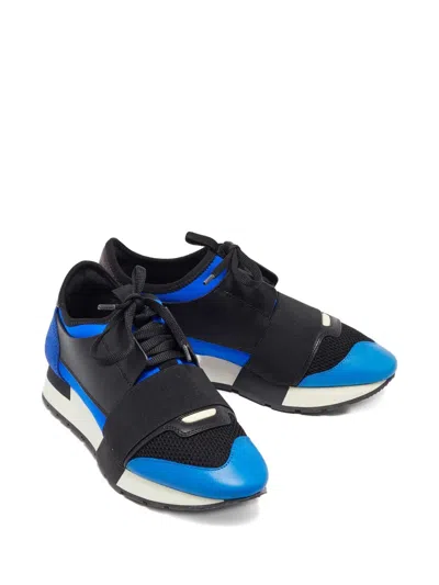 Pre-owned Balenciaga Race Runner Lace-up Sneakers