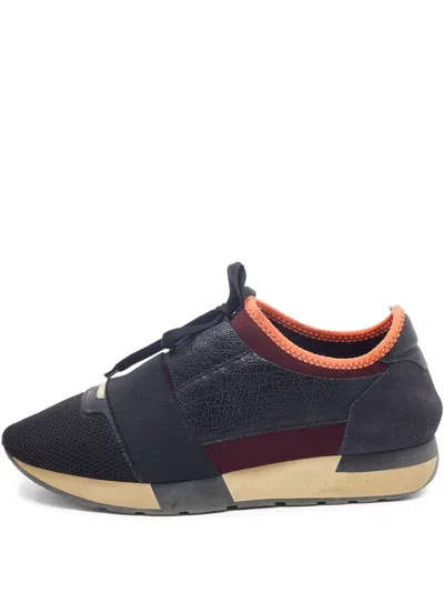 Pre-owned Balenciaga Race Runner Sneakers