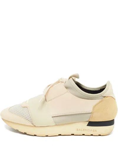 Pre-owned Balenciaga Race Runner Sneakers