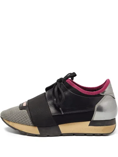 Pre-owned Balenciaga Race Runner Sneakers