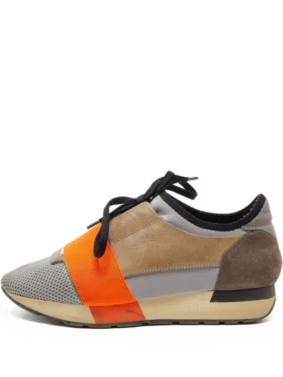 Pre-owned Balenciaga Race Runner Sneakers