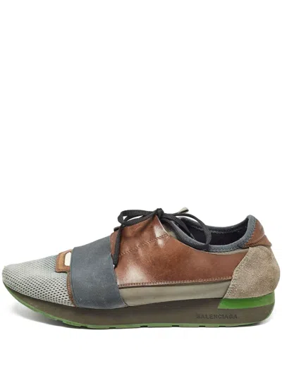 Pre-owned Balenciaga Race Runner Sneakers