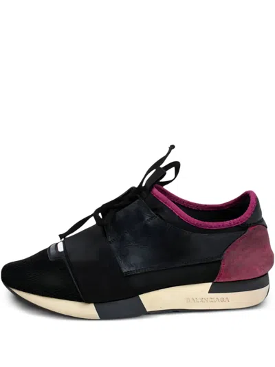Pre-owned Balenciaga Race Runner Sneakers