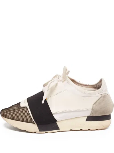 Pre-owned Balenciaga Race Runner Sneakers