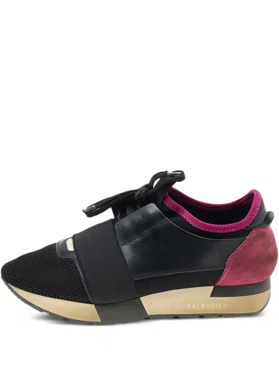 Pre-owned Balenciaga Race Runner Sneakers