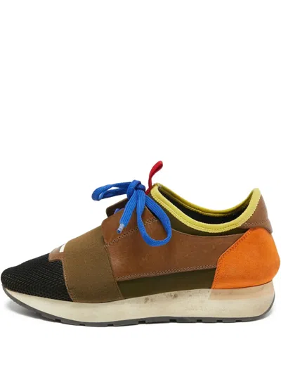 Pre-owned Balenciaga Race Runner Sneakers