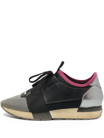Pre-owned Balenciaga Race Runner Sneakers