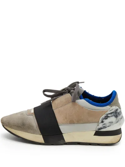 Pre-owned Balenciaga Race Runner Sneakers