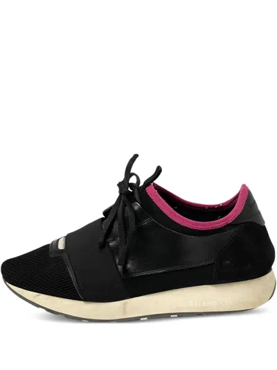 Pre-owned Balenciaga Race Runner Sneakers