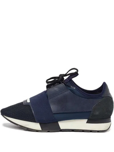 Pre-owned Balenciaga Race Runner Sneakers