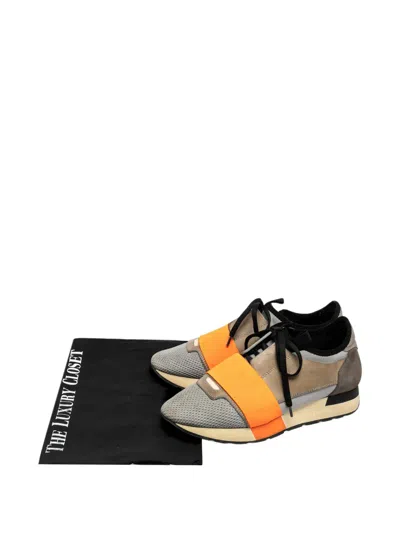 Pre-owned Balenciaga Race Runner Sneakers