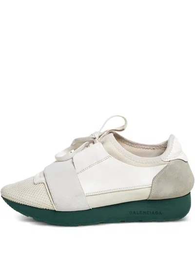 Pre-owned Balenciaga Race Runners Sneakers
