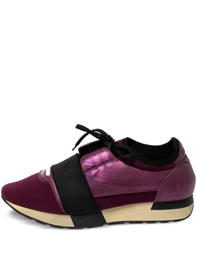Pre-owned Balenciaga Race Runners Sneakers