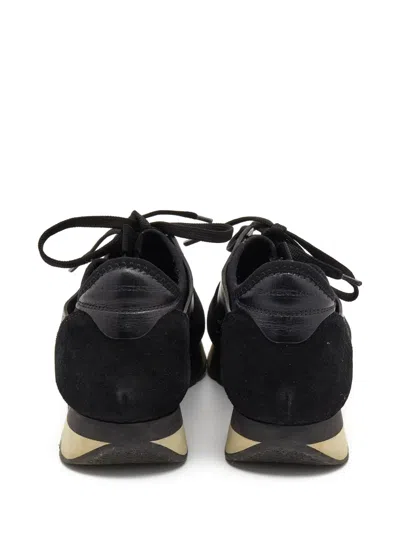 Pre-owned Balenciaga Race Runners Sneakers In Black