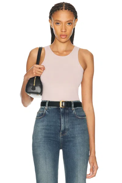 Balenciaga Racer Back Tank Top In Pink