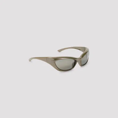 Balenciaga Racer Cat Mini Sunglasses In Green