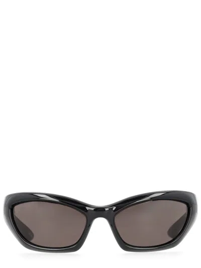 Balenciaga "racer" Sunglasses In Black