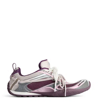 Balenciaga Radar Gradient Lines Sneakers In Multi