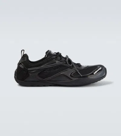 Balenciaga Radar Sneakers In Black