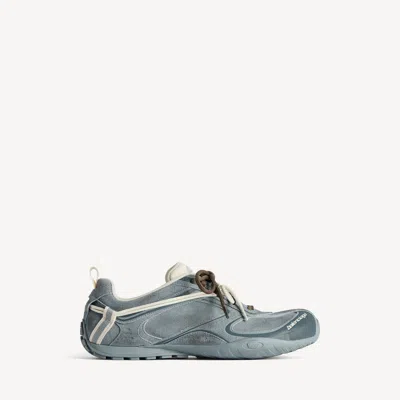 Balenciaga Radar Velvety Sneakers In Greywhtbrw