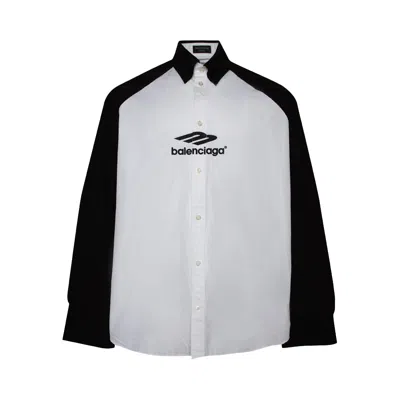 Pre-owned Balenciaga Raglan Shirt 'black'