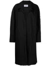 Balenciaga Women's Coat In Black