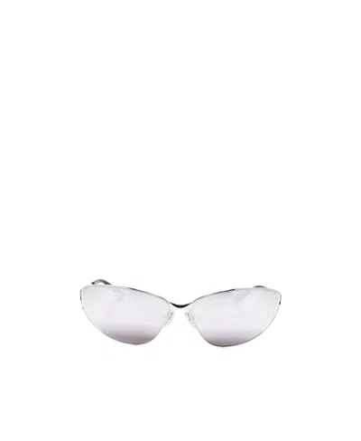 Balenciaga Razor Cat Cat-eye Frame Sunglasses In Black