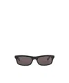 Balenciaga Rectangle-frame Sunglasses In Brown