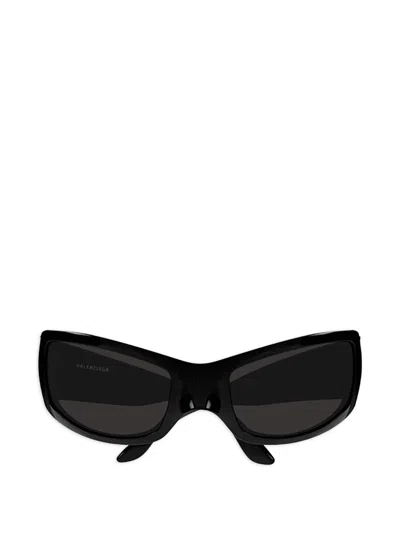 BALENCIAGA RECTANGLE-FRAME SUNGLASSES