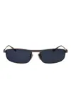 Balenciaga Eyewear Rectangular Frame Sunglasses In Brown