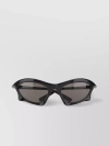 BALENCIAGA RECTANGLE SUNGLASSES WITH CAT EYE FRAME AND SLIM ARMS