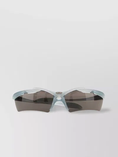 BALENCIAGA RECTANGLE TURBO SUNGLASSES IN ACETATE