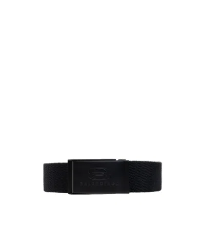 Balenciaga Rectangular Buckle Waist Belt In Black