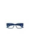 Balenciaga Rectangular-frame Flat Mirror In Blue
