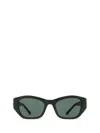 Balenciaga Eyewear Rectangular Frame Sunglasses In 004 Green Green Green