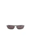 Balenciaga Rectangular Frame Sunglasses In Brown