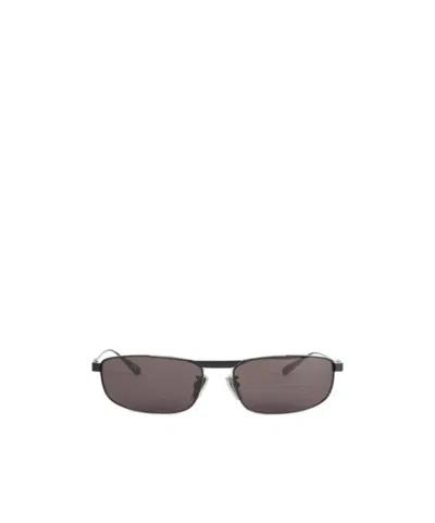 Balenciaga Rectangular Frame Sunglasses In Brown