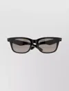 Balenciaga Rectangular Frame Sunglasses Dark Lenses In Black