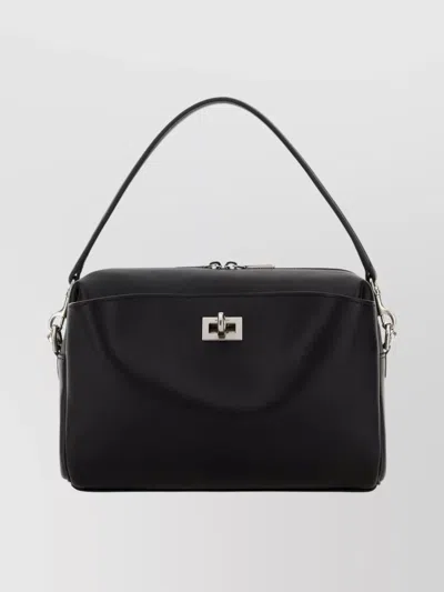 BALENCIAGA RECTANGULAR LEATHER HANDBAG TOP HANDLE
