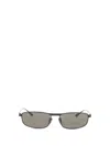 Balenciaga Women Rectangular Sunglasses In Gray