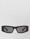 Balenciaga Rectangular Sunglasses Dark Lenses Thick Frame In Black