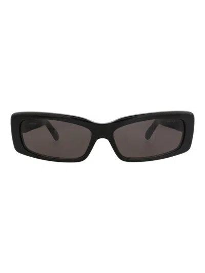 Balenciaga Recycled Acetate Square Sunglasses For All In Black