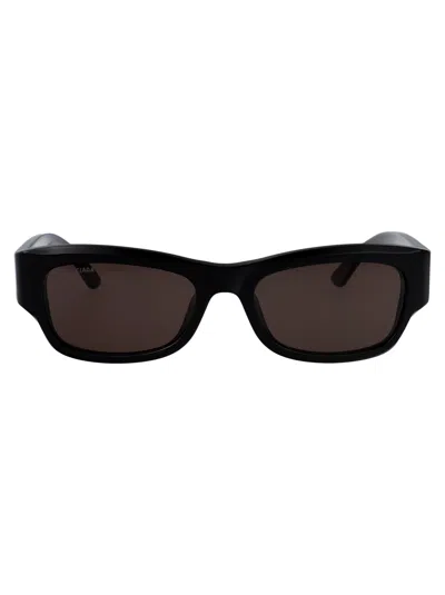 Balenciaga Recycled Acetate Sunglasses In Black