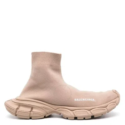 Balenciaga Recycled Knit 3xl Sock Sneakers In Beige